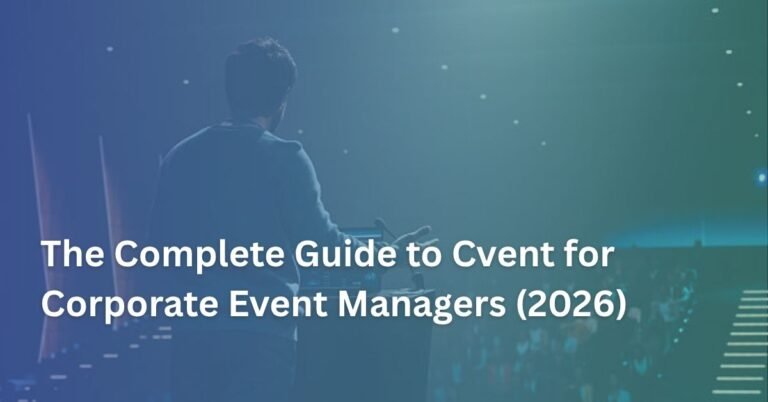 Cvent for Corporate Event Managers