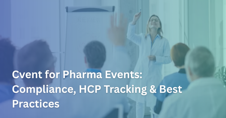 Cvent for Pharma Events