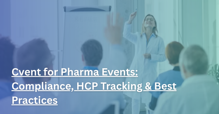 Cvent for Pharma Events