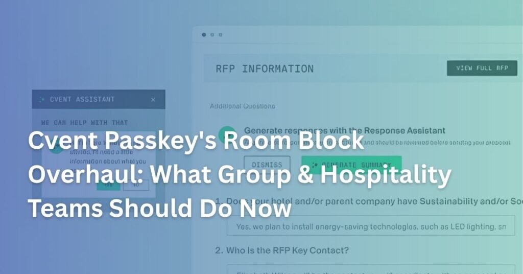Cvent Passkey | Cvent Connect
