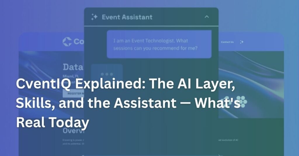 CventIQ | Cvent Connect