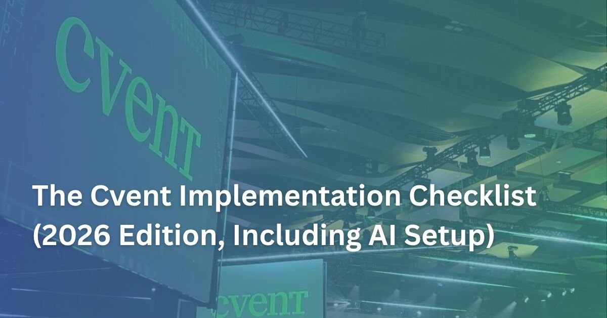 Cvent Implementation | Cvent Connect | AttendeeGain