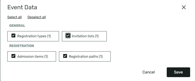 Registration selection | Cvent | AttendeeGain