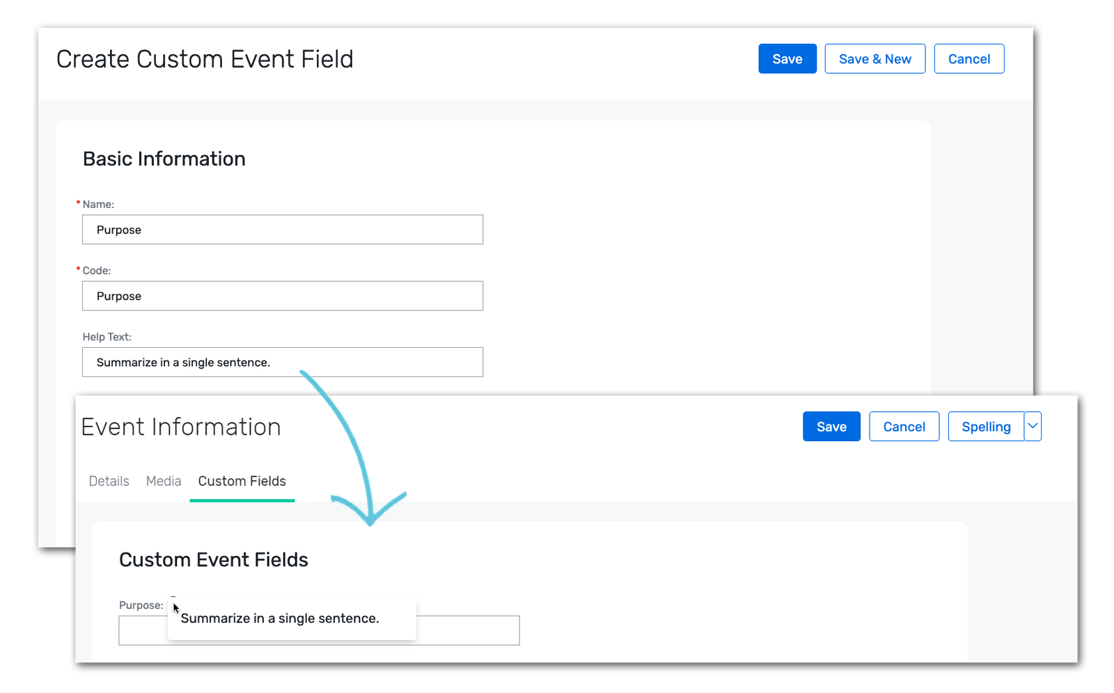 Cvent form fields | Cvent Connect | AttendeeGain